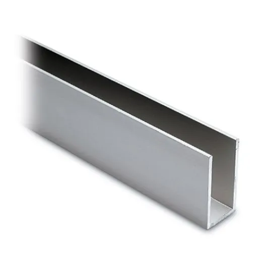 Alu U-Profil 40x20x40mm silber matt eloxiert - ganze Lnge 200 cm