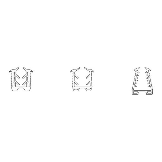 Gummidichtung Nut 24x24 mm - Glasstrke 18-21,52 mm - 30 m