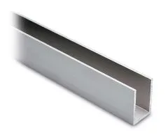 Alu U-Profil 30x20x30mm silber matt eloxiert - Zuschnitt